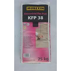 MUREXIN - Malta lepicí Flex Profi KFP 38 - 25kg, šedá, C2TE S1, sp.3kg/m2, 1pal=48ks
