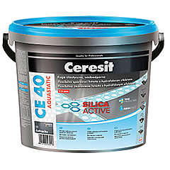 CERESIT CE 40 - vodotěsná spárovací hmota, šedá, 5kg