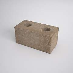 Blok zdící základní kámen, History písková - 390x190x190mm