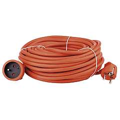 Spojka EMOS prodlužovací kabel, oranžová - 20m (3x1,5)