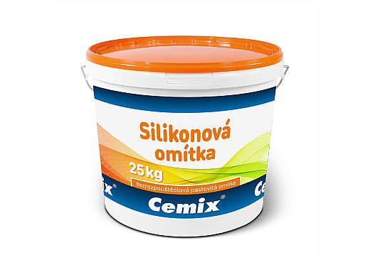 Omítka silikonová CEMIX NZC (1,5mm), zatíraná barevná 25kg
