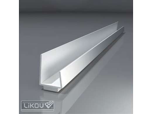 Profil lemovací PVC - 12.5mm, 1ks=2.50m, s dilatační páskou, LIKOV