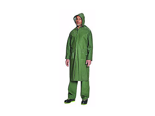 Plášť do deště PVC CETUS zelená XL