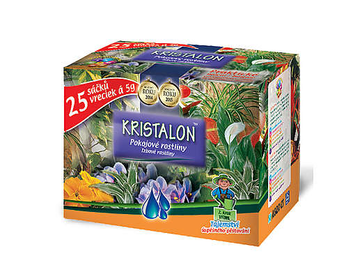 Hnojivo Kristalon - pokojové rostliny, 25x5g