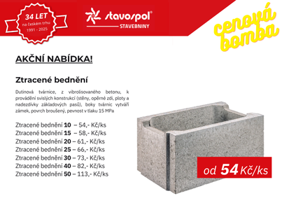 Letní nabídka - ZTRACENÉ BEDNĚNÍ