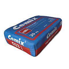 Cemix 033 j (0,4mm) omítka vnitřní jemná vápenná štuková 30kg