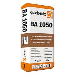 QUICK BA 1050 
samonivelační cement. vyrovnávací hmota se zrychl. tuhnutím tř. CT–C20–F4