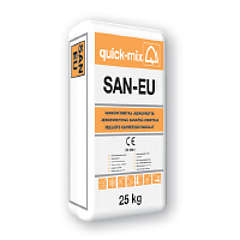Quick SAN-EU omítka sanační jednovrstvá bílošedá 25kg
