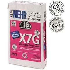 ARDEX X 7G - flexibilní tenkovrstvé lepidlo, 25kg