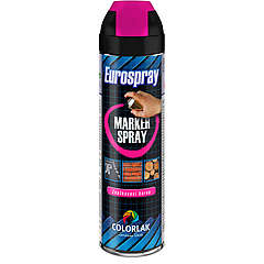 Eurospray značk. sprej - červený fluorescentní