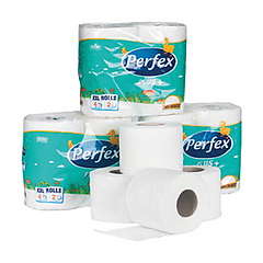 Papír toaletní - Perfex plus, bílý