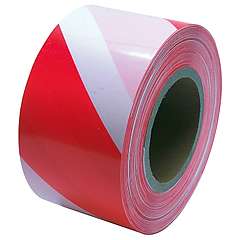 Páska výstražná, červeno-bílá - 250m
