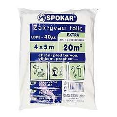 Fólie zakrývací 4x5m LDPE-40MY