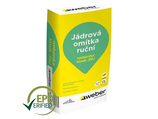 Weber.dur klasik JRU omítka ruční jádrová vápenocementová 25kg