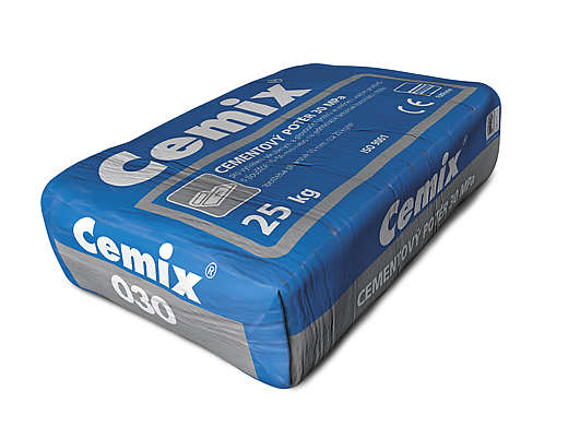 Cemix 030 (4mm) potěr betonový cementový 25kg