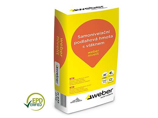 Weber.nivelit hmota samonivelační 25kg