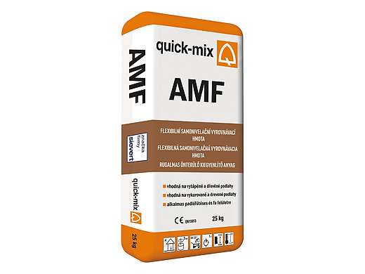 QUICK AMF 
cementová samonivelační vyrovnávací hmota tř. CT–C25–F4