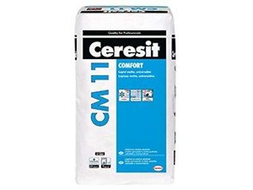 CERESIT CM 11 - tenkovrstvá lepící malta, 25kg