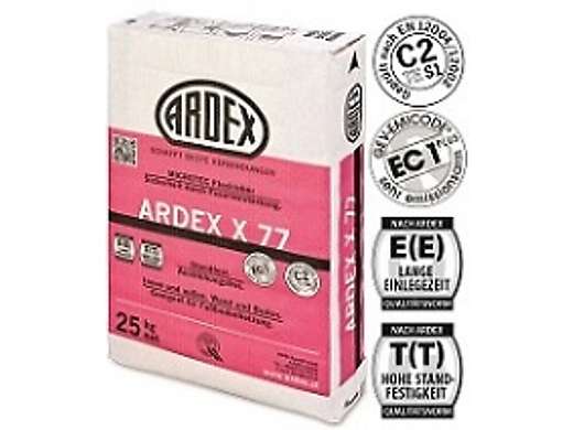 ARDEX X 77 S - rychlé flexibilní lepidlo, 25kg