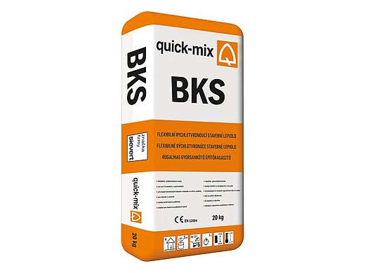 QUICK BKS - rychle tuhnoucí stavební lepidlo, 20kg