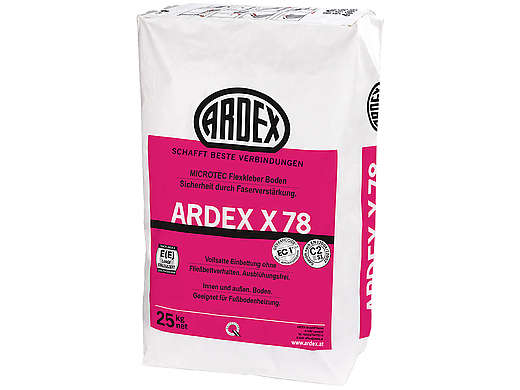 ARDEX X 78 - 25kg, Microtec flexibilní lepidlo, C2 E S1