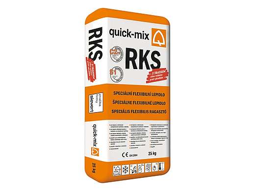 QUICK RKS - vysoce flexibilní cementové lepidlo s trasem, 25kg