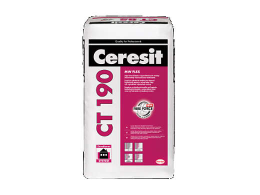 CERESIT CT 190 - lepící a stěrková malta, 25kg