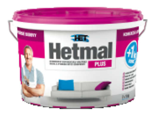 Hetmal plus - vnitřní akrylátový nátěr, 7+1kg