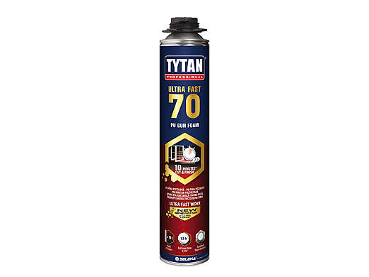 Tytan ULTRA FAST 70 PU pěna letní pistolová 870ml