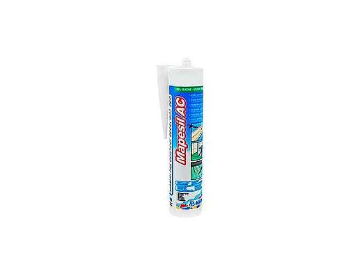 Silikon protiplísňový MAPESIL AC 112 Grigio Medio 310ml