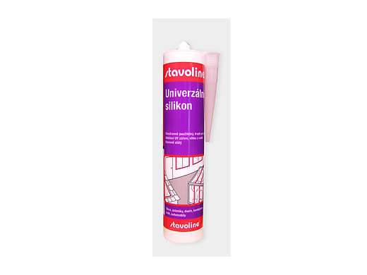 Silikon univerzální - bílý, 310ml