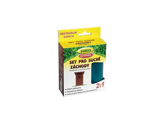 Set pro suchá WC 50g s urychlovačem 80ml