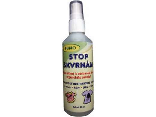 Stop skvrnám - biologický odstraňovač skvrn, 80ml