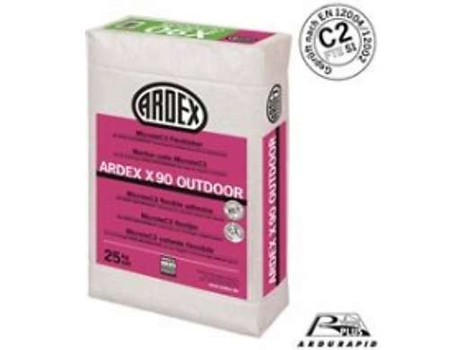 Lepidlo na bázi cementu ARDEX X 90 OUTDOOR 25kg