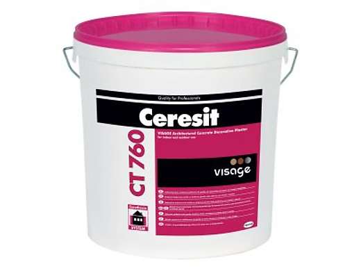 Omítka s designem pohledového betonu CERESIT CT 760 20kg