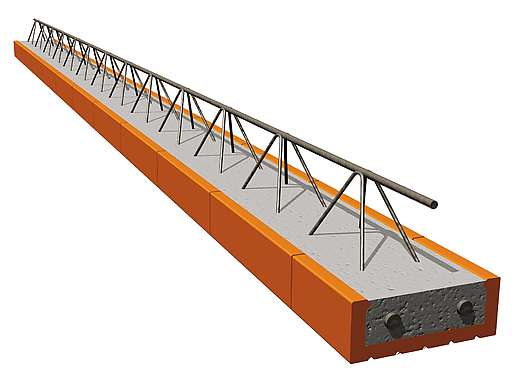 POROTHERM nosník POT 350/902, 160x175x3500mm