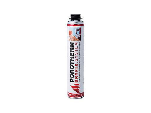 POROTHERM Dryfix PUR - zdící pěna, 750 ml