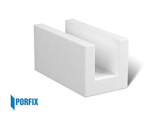 PORFIX 300 U-profil 500x250x300mm