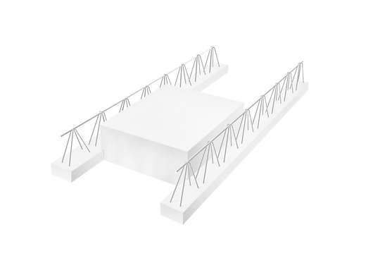 YTONG stropní nosník Y175C, 3,40/C - 120x175x3400mm