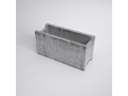 DTION Ztracené bednění T 20, 500x200x250mm P+D