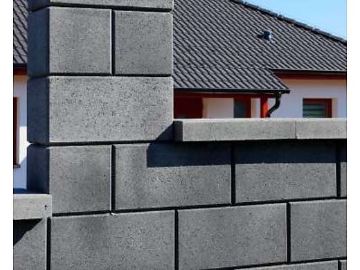 Tvarovka LUNETA III, koncový prvek, přírodní 200x200x200mm