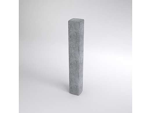 Palisáda čtvercová odlehčená 115, šedá - 180x180x1150mm