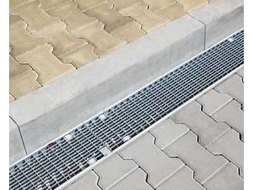 Silniční obrubník Mono II, přírodní - 250x1000x150/120mm