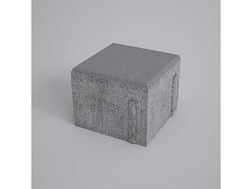 Dlažba skladebná Kostka 8 Standard, šedá - 100x100x80mm