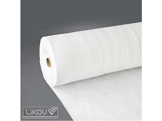 Geotextilie Ligeo PES 150 g/m2 /  šíře 1,0 m - polyester, bílá, LIKOV, 1bal=50m2