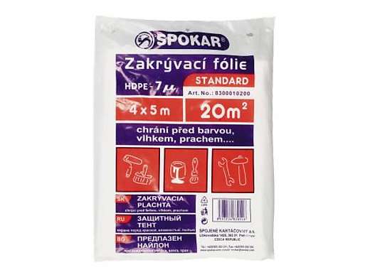 Fólie zakrývací 4x5m HDPE- 7MY