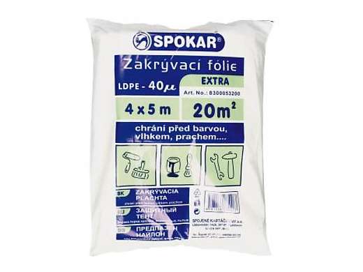 Fólie zakrývací 4x5m LDPE-40MY