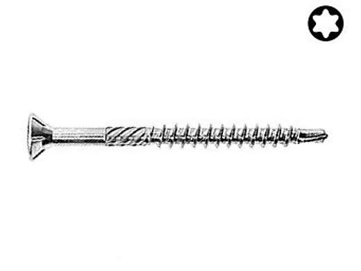 Vrut UNI-TEC SD, částečný závit. žlutá - 5x70, T25