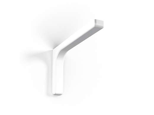 Konzola s plastovým krytem WSPP 240, bílá - 240x145x35